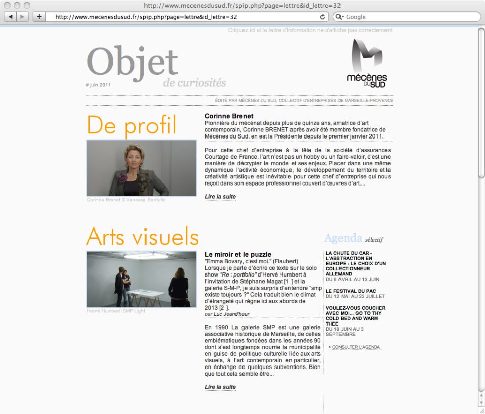 Lettre d'information